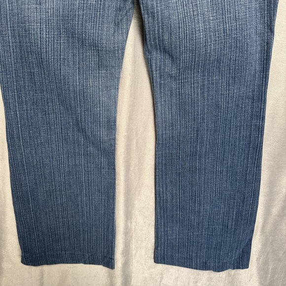 Gloria Vanderbilt Jeans Womens 10 Short Blue Denim Stretch Straight Leg Mid Rise - Picture 8 of 15